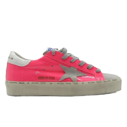 Golden Goose - Elegant Pink Patent Calfskin Sneakers