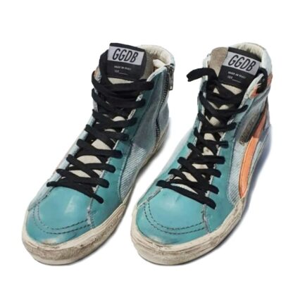 Golden Goose - High-Top Sneaker Elegance with Star Logo