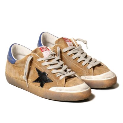 Golden Goose - Chic Brown Suede Low-Top Sneakers