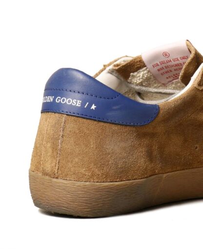 Golden Goose - Chic Brown Suede Low-Top Sneakers