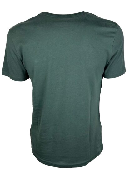 Fred Mello - Dust Green Cotton Tee with Signature Print