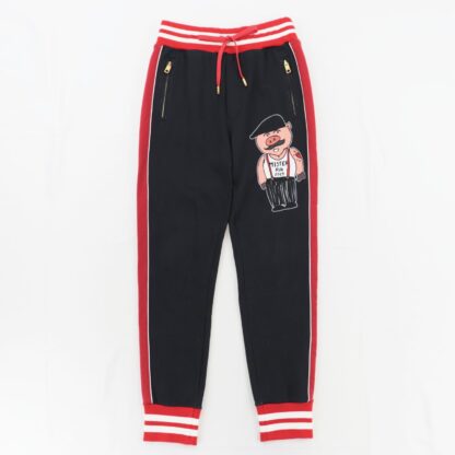 Dolce & Gabbana - Elegant Cotton Sweatpants with Unique Print