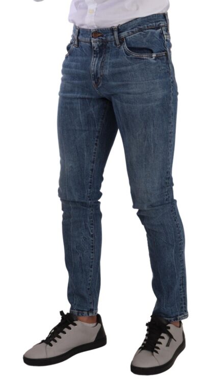 Dolce & Gabbana - Elegant Stretch Slim Fit Denim Jeans