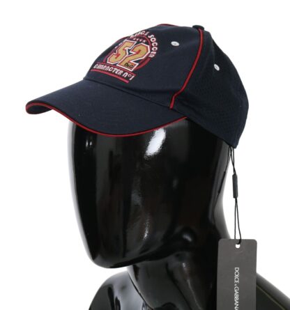 Dolce & Gabbana - Navy Blue Cotton Pro Beach Soccer Baseball Cap