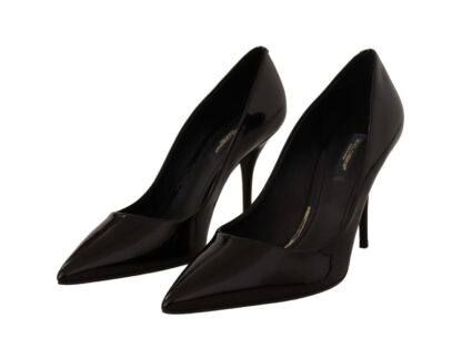 Dolce & Gabbana - Elegant Patent Leather High Heels Pumps