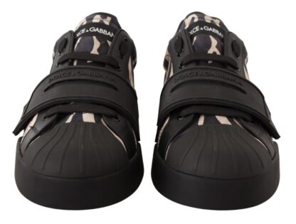 Dolce & Gabbana - Zebra Inspired Suede Sneakers - Casual Luxury