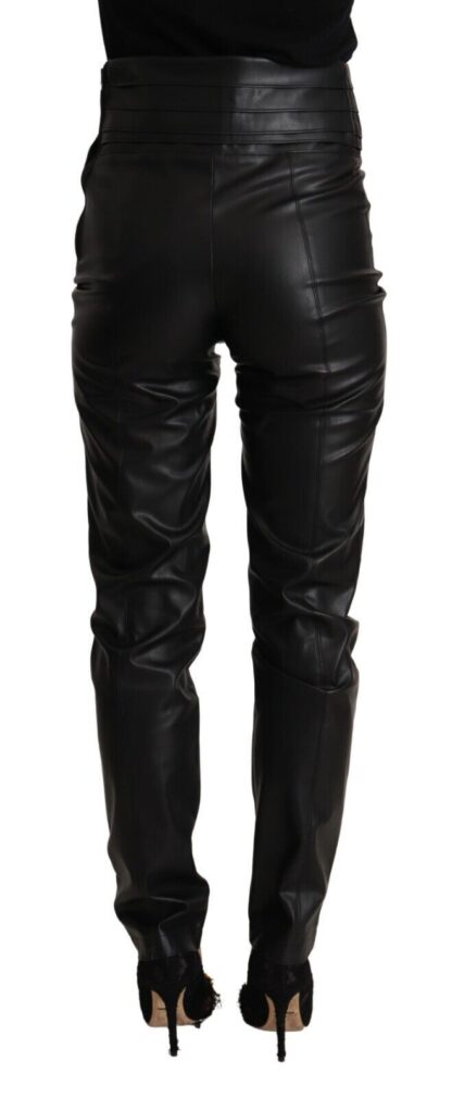 Patrizia Pepe - Sleek High Waist Skinny Leather Pants