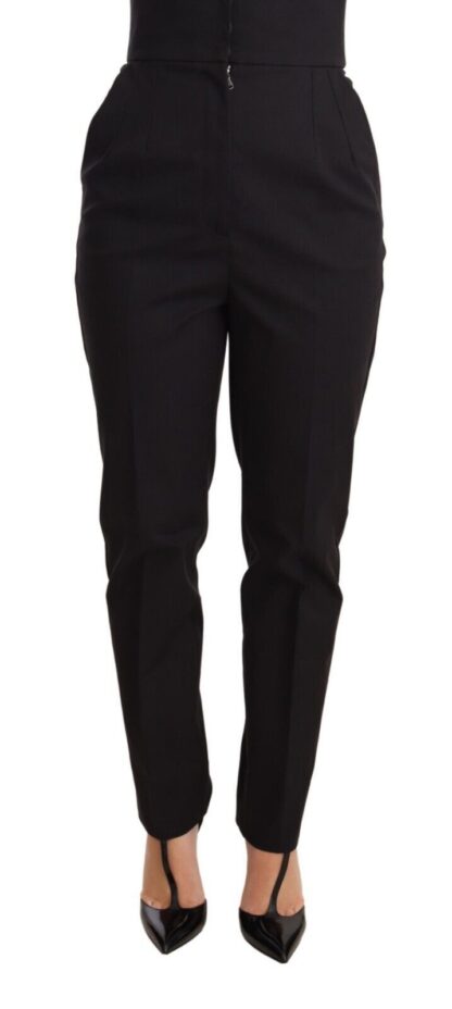 Dolce & Gabbana - Elegant High Waist Skinny Pants