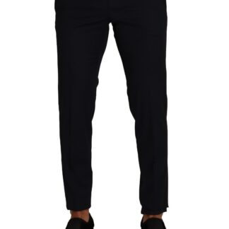 Dolce & Gabbana - Black Cotton Skinny Denim Trouser Jeans