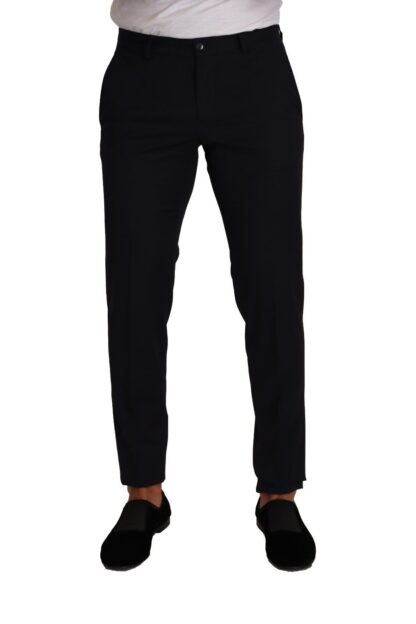 Dolce & Gabbana - Elegant Slim Fit Wool Trousers