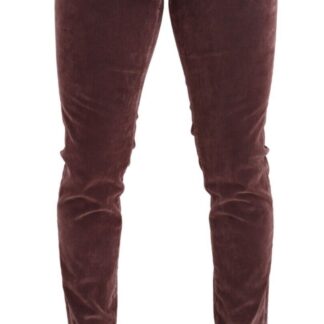 Dolce & Gabbana - Ravishing Red Slim Fit Designer Jeans