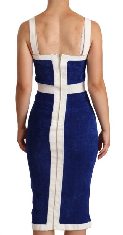 Elisabetta Franchi - Sleek Sleeveless Bodycon Midi Dress