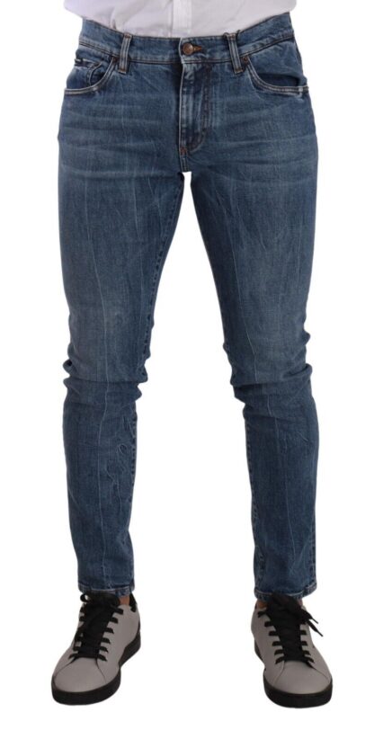 Dolce & Gabbana - Elegant Stretch Slim Fit Denim Jeans