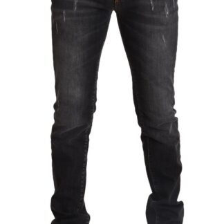 Dolce & Gabbana - Elegant Gray Slim Fit Denim