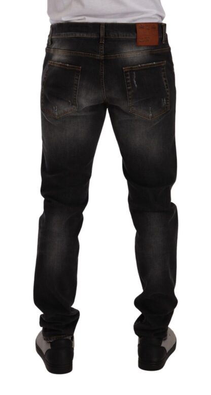 Dolce & Gabbana - Slim Fit Gray Wash Denim Elegance