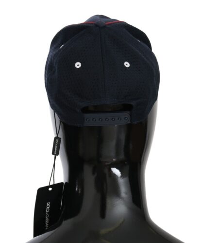 Dolce & Gabbana - Navy Blue Cotton Pro Beach Soccer Baseball Cap