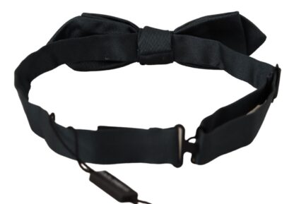 Dolce & Gabbana - Elegant Silk Bow Tie in Dark Green