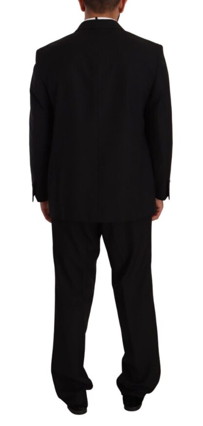 Domenico Tagliente - Elegant Black Two-Piece Suit with Deconstructed Blazer