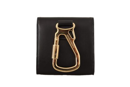 Dolce & Gabbana - Elegant Black Leather Bifold Wallet