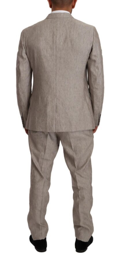 Dolce & Gabbana - Gray NAPOLI Flax Single Breasted 2 Piece Suit