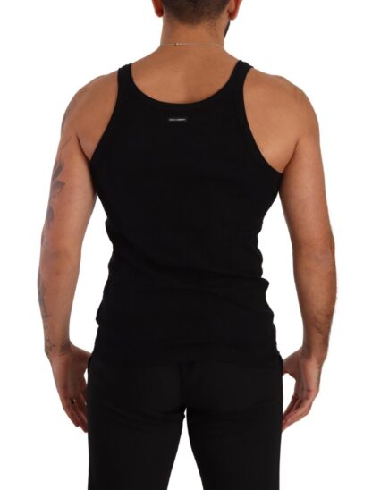 Dolce & Gabbana - Sleek Black Tank Top T-Shirt