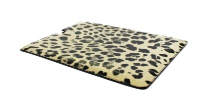 Dolce & Gabbana - Yellow Leopard Pattern Leather eBook Tablet Cover Case