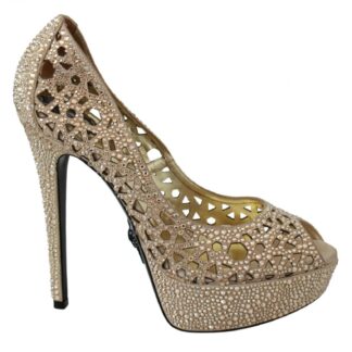 Philipp Plein - Elegant Panther Head Heeled Pumps