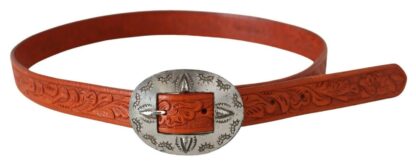 Ralph Lauren - Elegant Brown Leather Fashion Belt