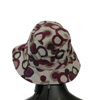 Dolce & Gabbana - Elegant Beige Cotton Bucket Cap with Polka Dots