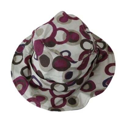 Dolce & Gabbana - Elegant Beige Cotton Bucket Cap with Polka Dots