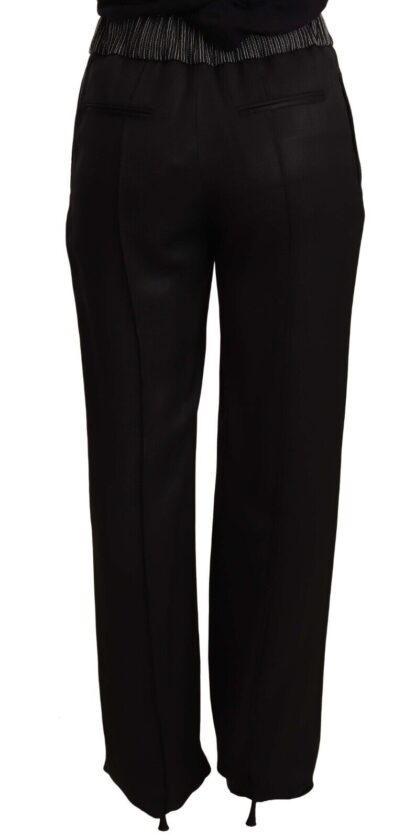 Dolce & Gabbana - Elegant High-Waist Black Trousers