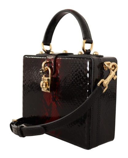 Dolce & Gabbana - Stunning Gold Detail Black Bordeaux Box Bag