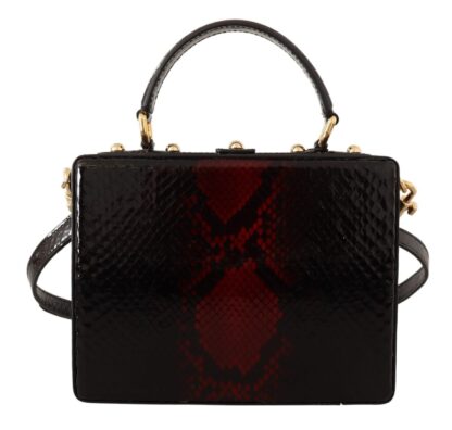 Dolce & Gabbana - Stunning Gold Detail Black Bordeaux Box Bag