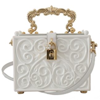 Dolce & Gabbana - Multicolor Elegance Shoulder Bag with Gold Details