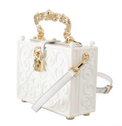 Dolce & Gabbana - Elegant Hand-Painted Baroque Box Bag