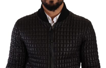 Dolce & Gabbana - Elegant Black Bomber Jacket