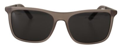 Dolce & Gabbana - Elegant Gray Acetate Polarized Sunglasses