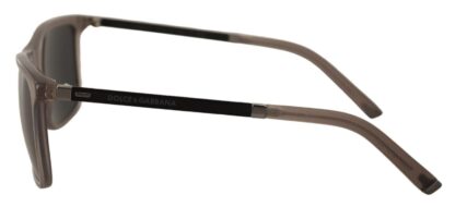 Dolce & Gabbana - Elegant Gray Acetate Polarized Sunglasses