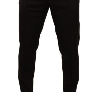 Dolce & Gabbana - Elegant Black Slim Fit Cargo Pants