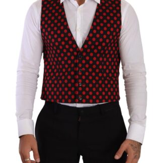 Dolce & Gabbana - Elegant Grey Double-Breasted Dress Vest