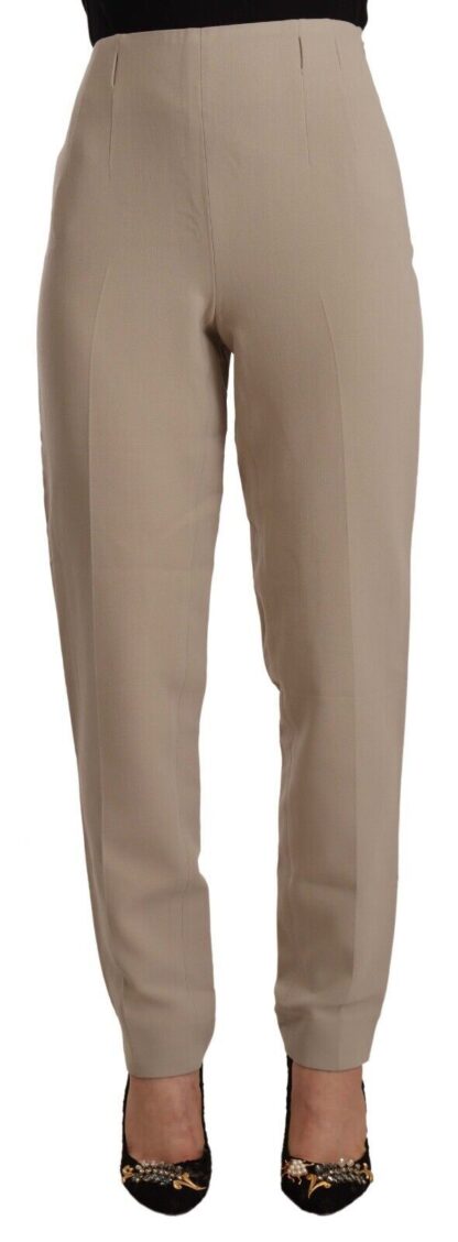 Ralph Lauren - Elegant Tapered Wool-Blend Dress Pants