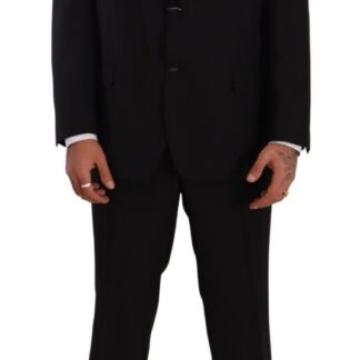 Domenico Tagliente - Sleek Grey Regular Fit Two-Piece Suit