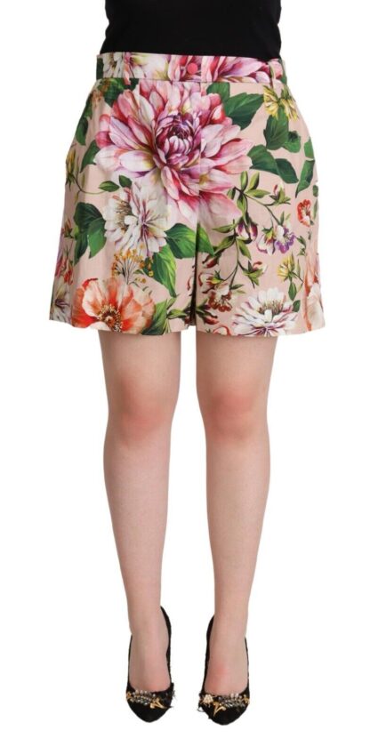 Dolce & Gabbana - Chic Fiori Print Bermuda Shorts