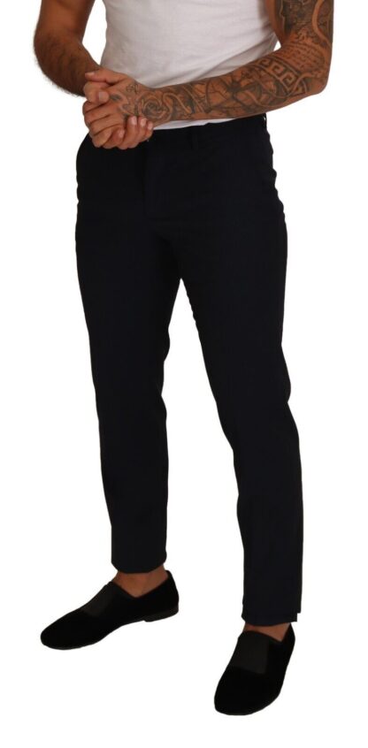 Dolce & Gabbana - Elegant Slim Fit Wool Trousers