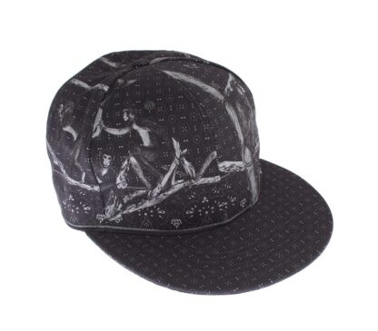 Dolce & Gabbana - Chic Monkey Print Baseball Cap Dark Grey