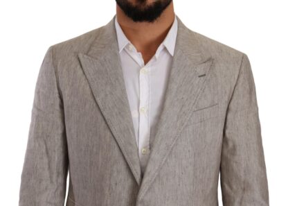 Dolce & Gabbana - Gray NAPOLI Flax Single Breasted 2 Piece Suit