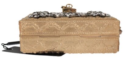 Dolce & Gabbana - Elegant Gold Evening Party Clutch