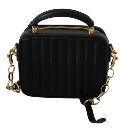 Dolce & Gabbana - Exquisite Black Embellished Shoulder Bag