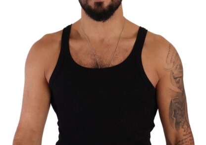 Dolce & Gabbana - Sleek Black Tank Top T-Shirt