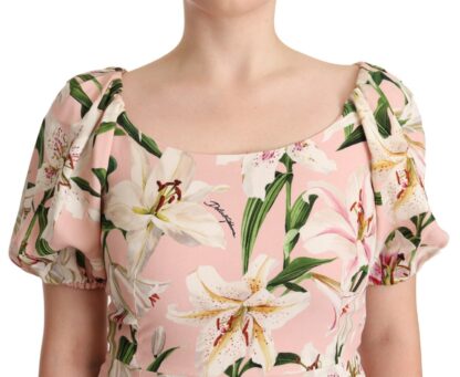 Dolce & Gabbana - Floral Lilies Print Mini Dress